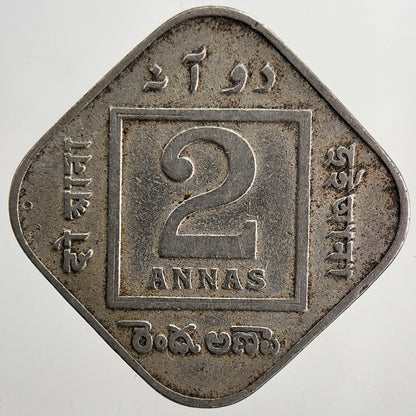 1920 India 2 Two Annas Coin | Collectable Grade | a5752