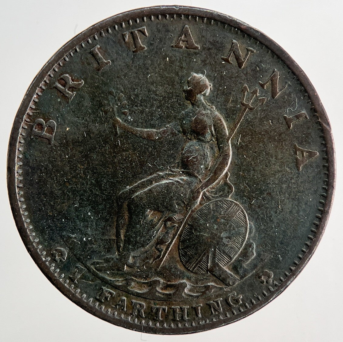 1799 George 3rd III Farthing Coin | Very High Grade | a9724