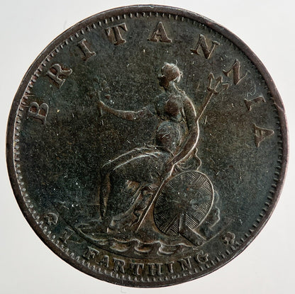 1799 George 3rd III Farthing Coin | Very High Grade | a9724