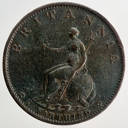 1799 George 3rd III Farthing Coin | Very High Grade | a9724