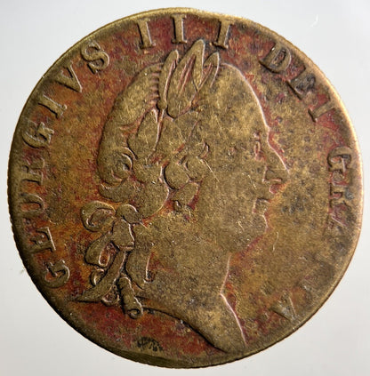 1790 George III British Good Old Days Gaming Token | Fair Grade