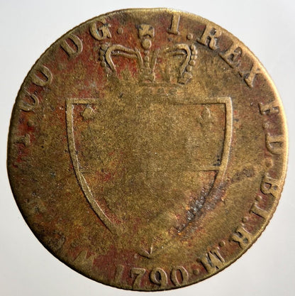 1790 George III British Good Old Days Gaming Token | Fair Grade