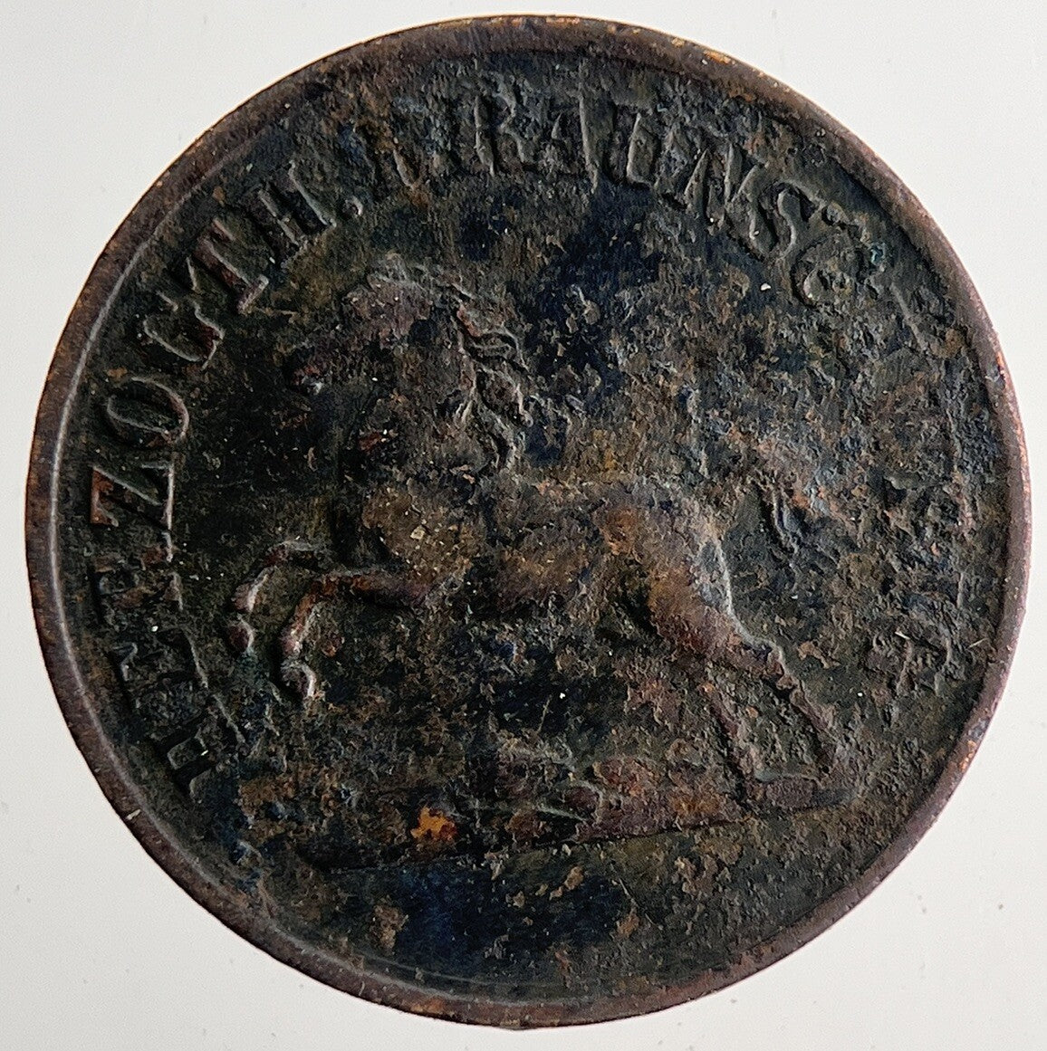 1859 Germany 1 Pfennig Coin | Collectable Grade | a9664