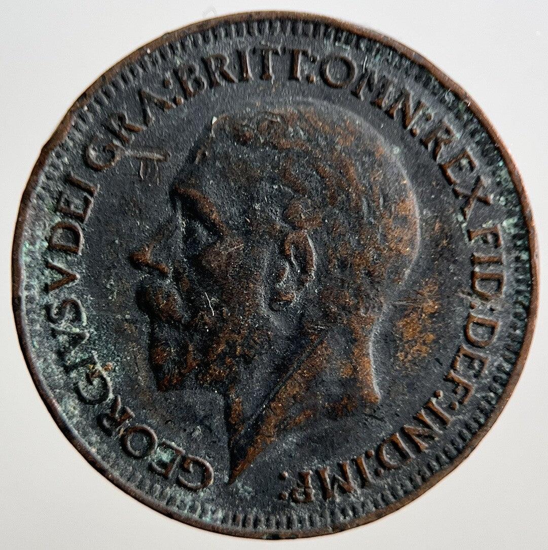 1930 George V Farthing Coin | Collectable Grade