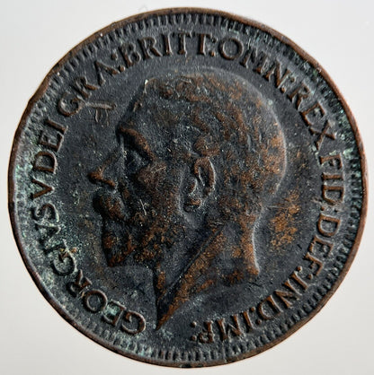 1930 George V Farthing Coin | Collectable Grade