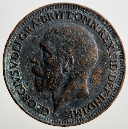 1930 George V Farthing Coin | Collectable Grade
