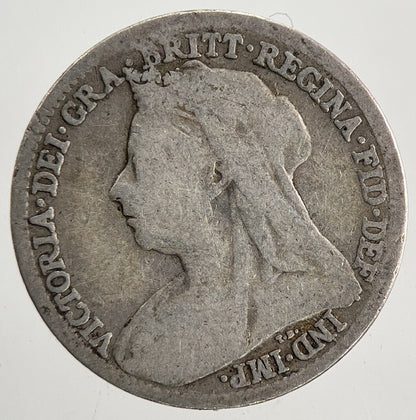 1895 Victoria Threepence Silver Coin | Collectable Grade | a9558