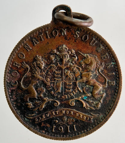 1911 George V Coronation Medal | Very High Grade | a9738