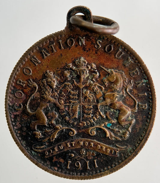 1911 George V Coronation Medal | Very High Grade | a9738
