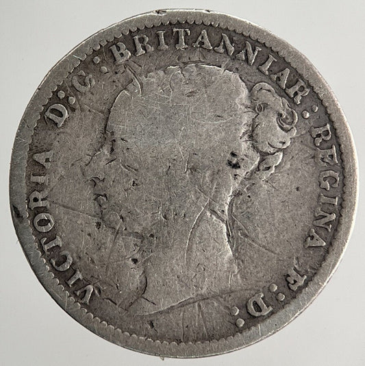 1886 Victoria Threepence Silver Coin | Collectable Grade | a9701