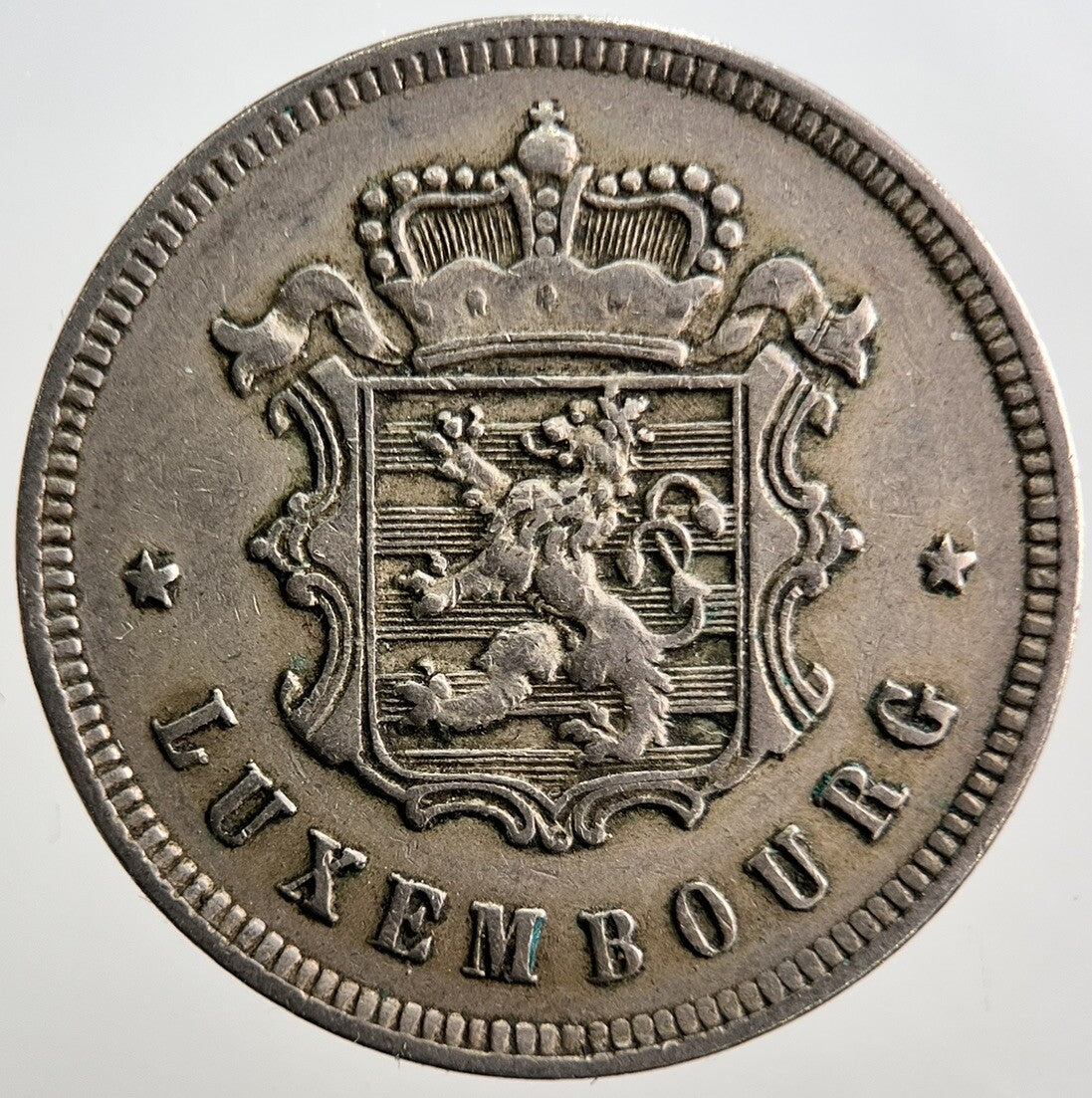 1927 Luxembourg 25 Cents Coin | Fine Collectable Grade