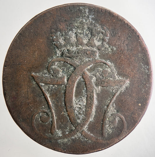 1771 Denmark 1 Skilling Danske Coin | Fine Collectable Grade | a9691