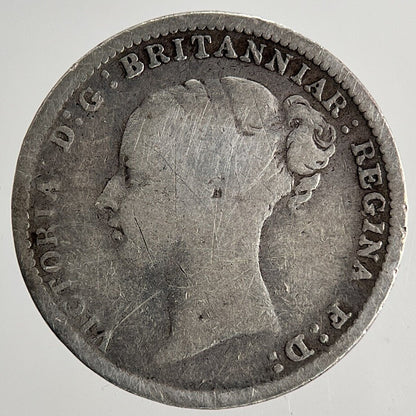 1885 Victoria Threepence Silver Coin | Collectable Grade | a9702