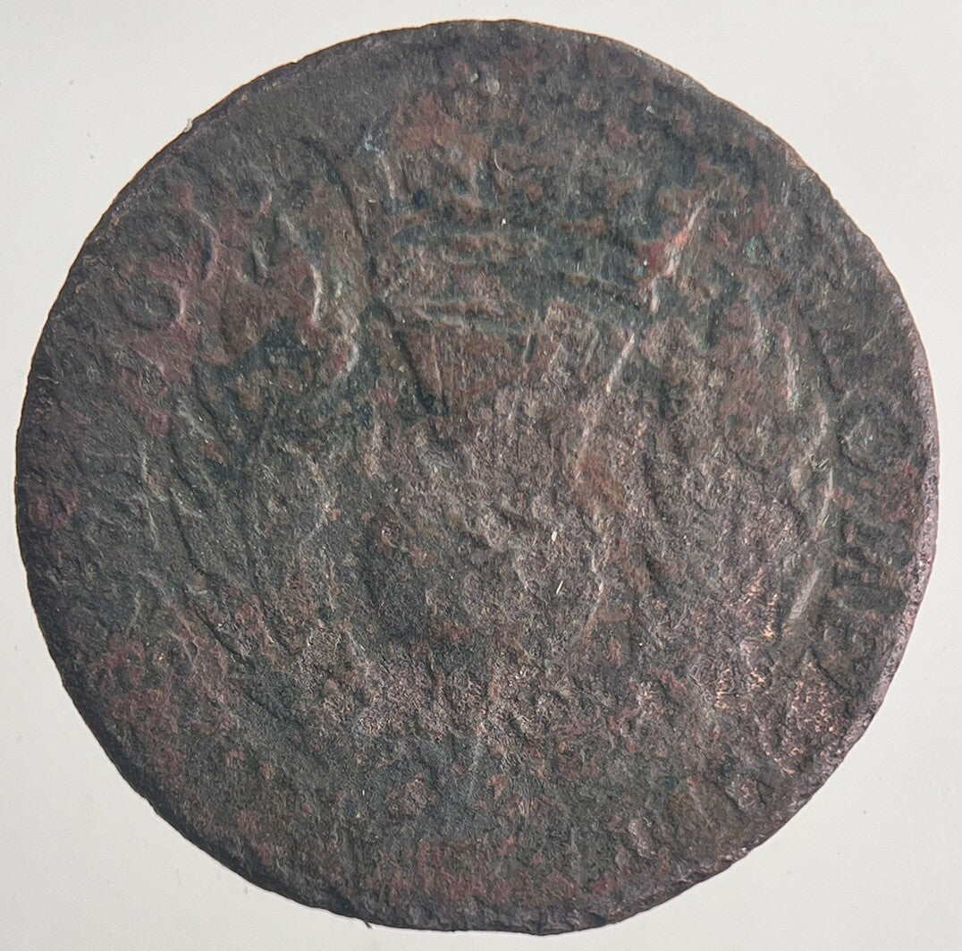 1642-50 Charles I Scotland Turner Two-Pence CR Coin | Collectable Grade | a9684