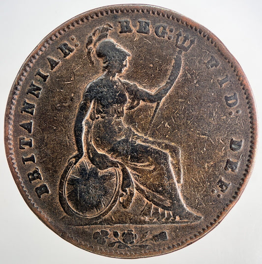 1854 Victoria One Penny Coin | Collectable Grade | a9721