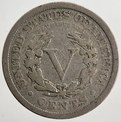 1908 US USA Liberty 5 V Cent Coin | Collectable Grade | a5702