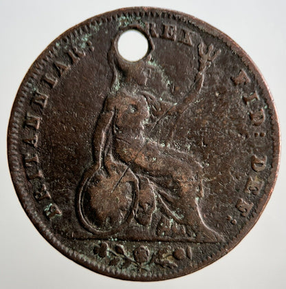 1835 William IV Farthing Coin | Collectable Grade