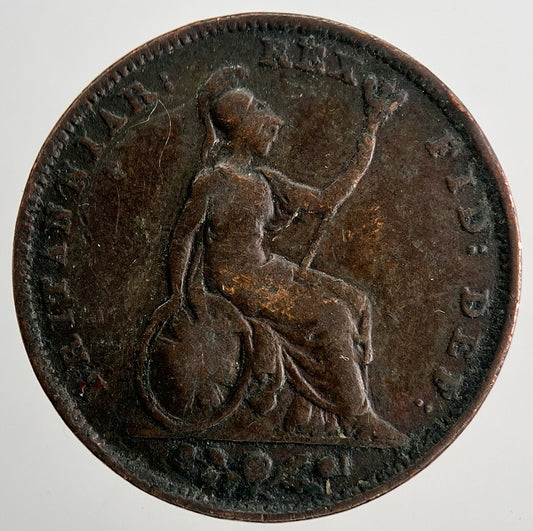 1835 William IV Farthing | Fine Collectable Grade | a9725