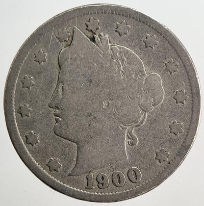 1900 US USA Liberty 5 V Cent Coin | Collectable Grade | a5701