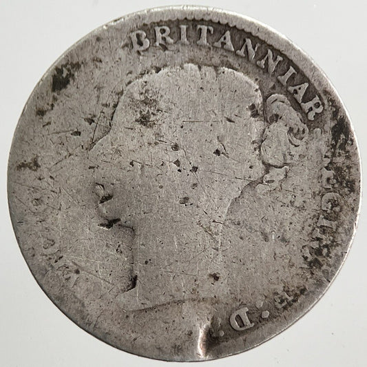 1883 Victoria Threepence Silver Coin | Collectable Grade | a5722