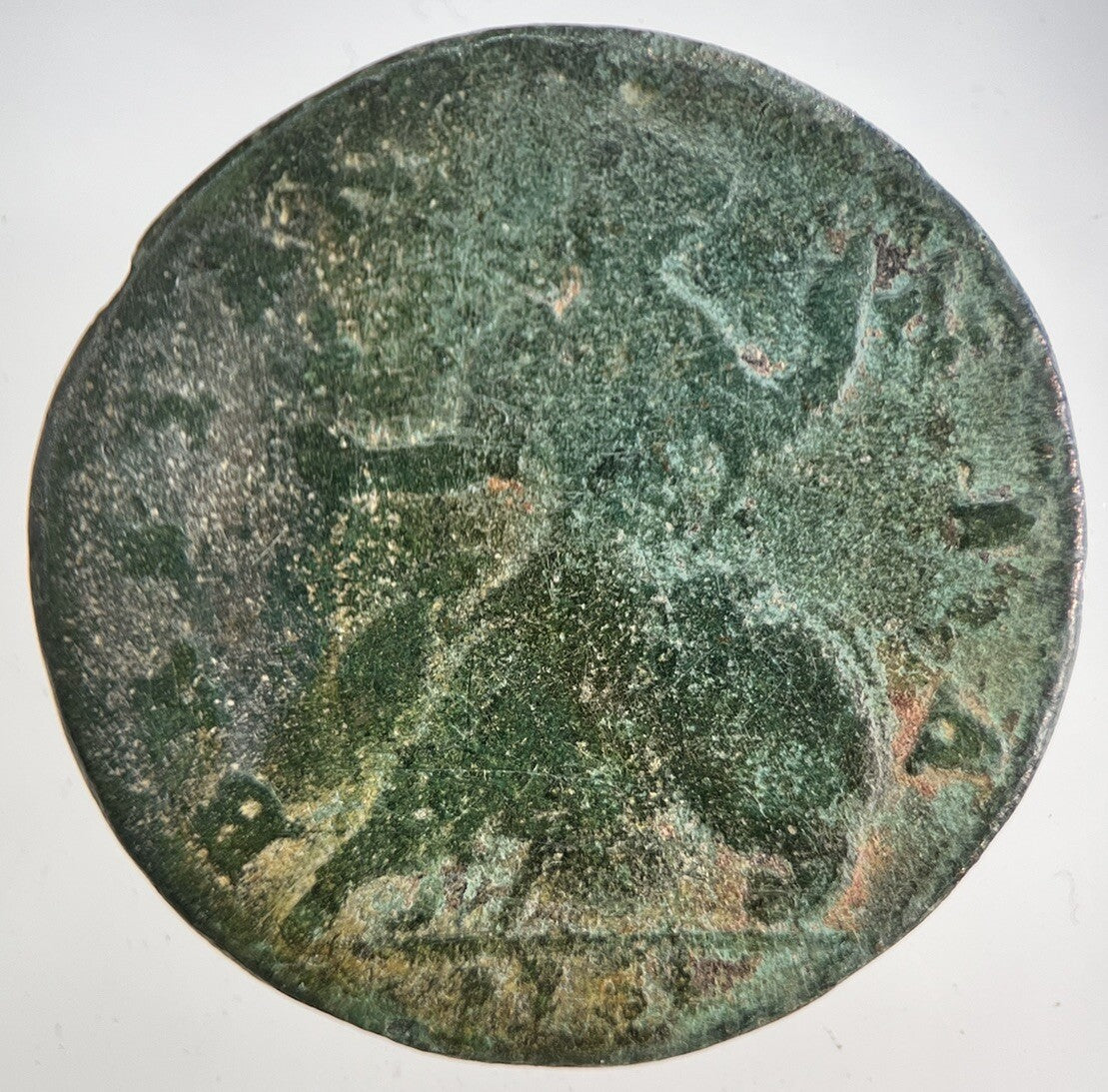 1754 George 2nd II Half-Penny British Coin | Collectable Grade | a5745