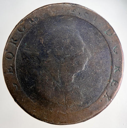 1797 George III 3rd Cartwheel One Penny Coin | Collectable Grade | a9640