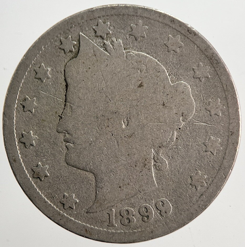 1899 US USA Liberty 5 V Cent Coin | Collectable Grade | a5703