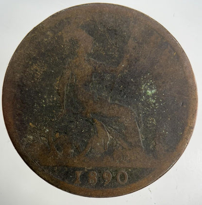 1880 Victoria One Penny Coin | Collectable Grade