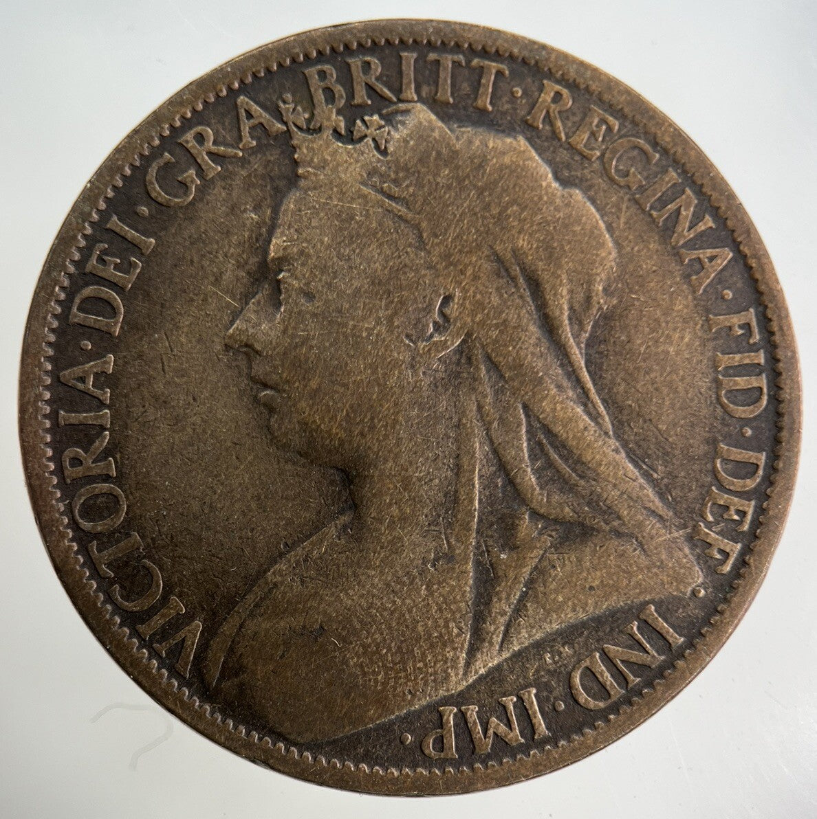 1899 Victoria One Penny Coin | Collectable Grade