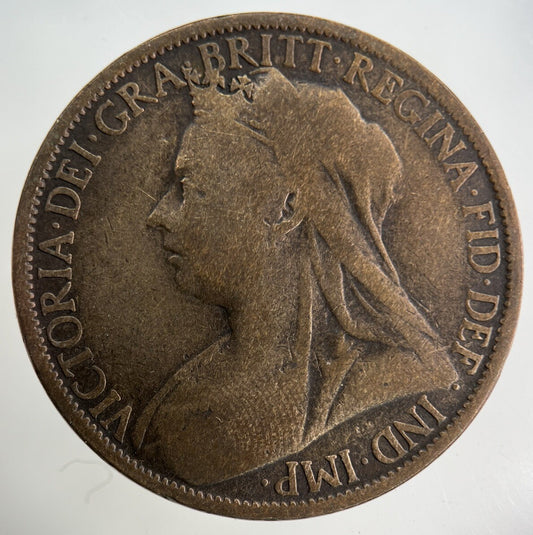 1899 Victoria One Penny Coin | Collectable Grade