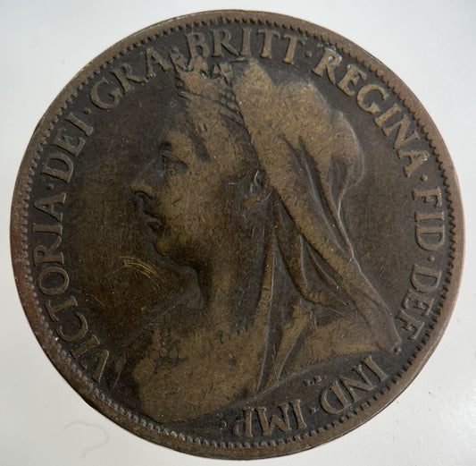 1901 Victoria One Penny Coin | Collectable Grade