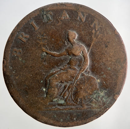 1806 George III Half-Penny | British Coin | Collectable Grade | a1804