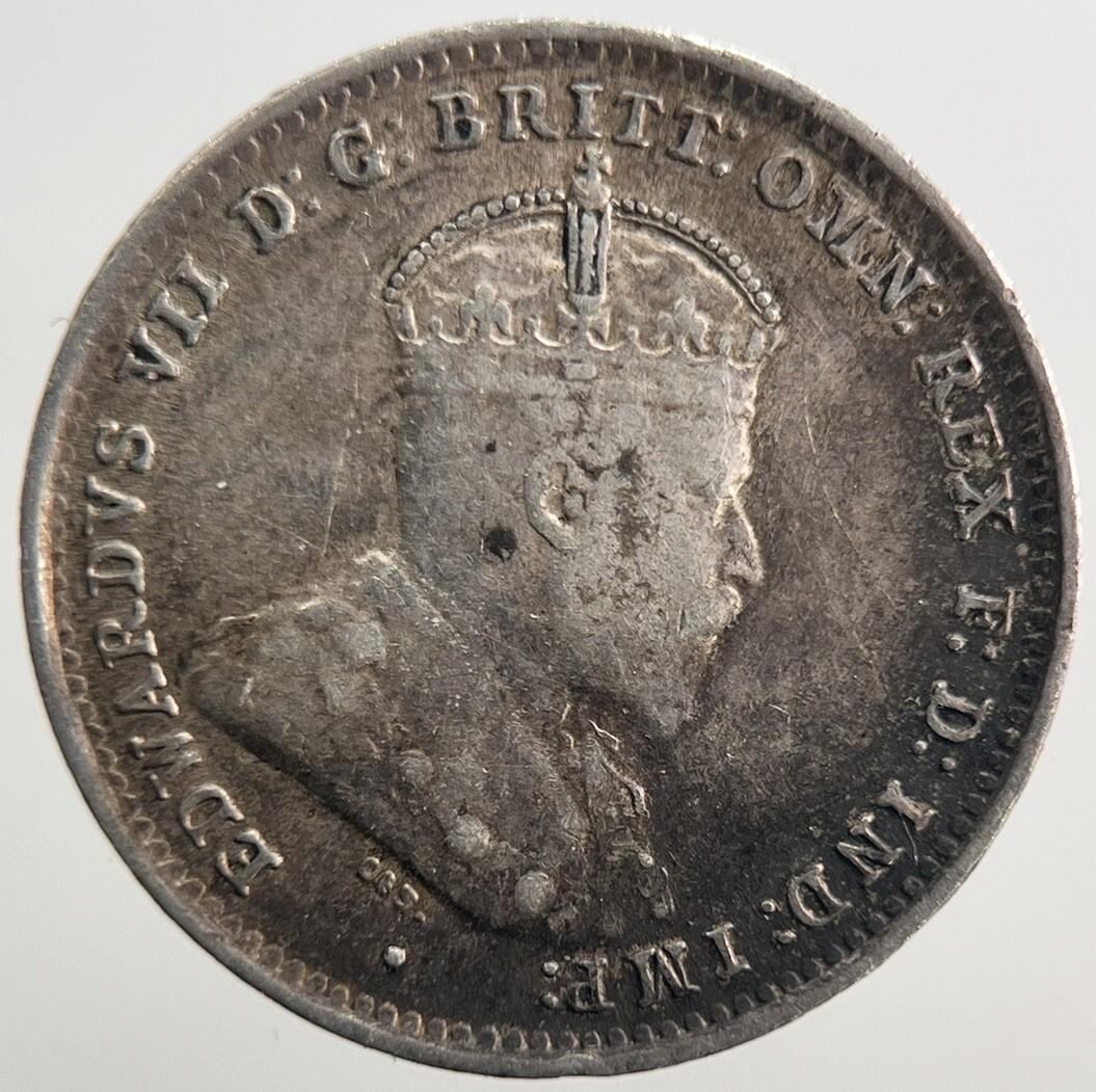 1910 Australia Threepence Silver Coin | Fine Collectable Grade | a1324