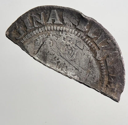 Elizabeth I 1st Sixpence Hammered Silver Coin | Collectable Grade | a5800