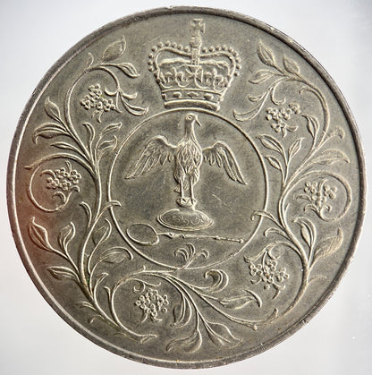 1977 Elizabeth II 2nd Silver Jubilee British Coin | Very High Grade | a1000