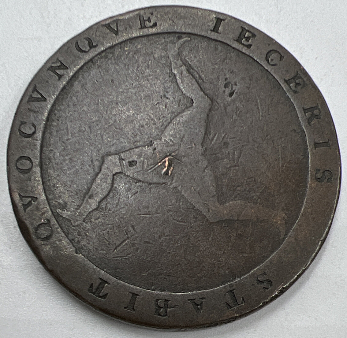 1813 Isle of Man Half-Penny Coin | Collectable Grade | a1050