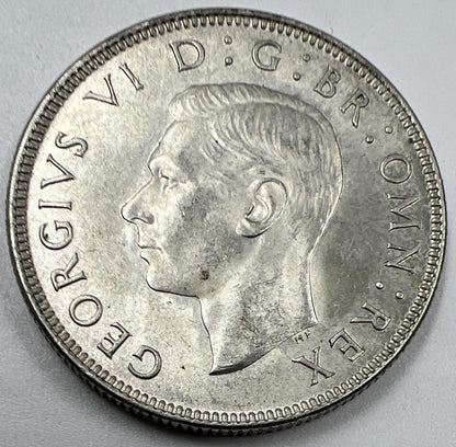 1945 George VI Florin | British Silver Coin | Very Fine Grade | a1065