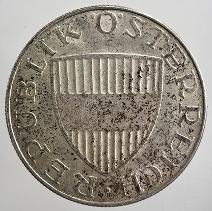 1958 Austria 10 Schilling Silver Coin | Fine Collectable Grade | a1793