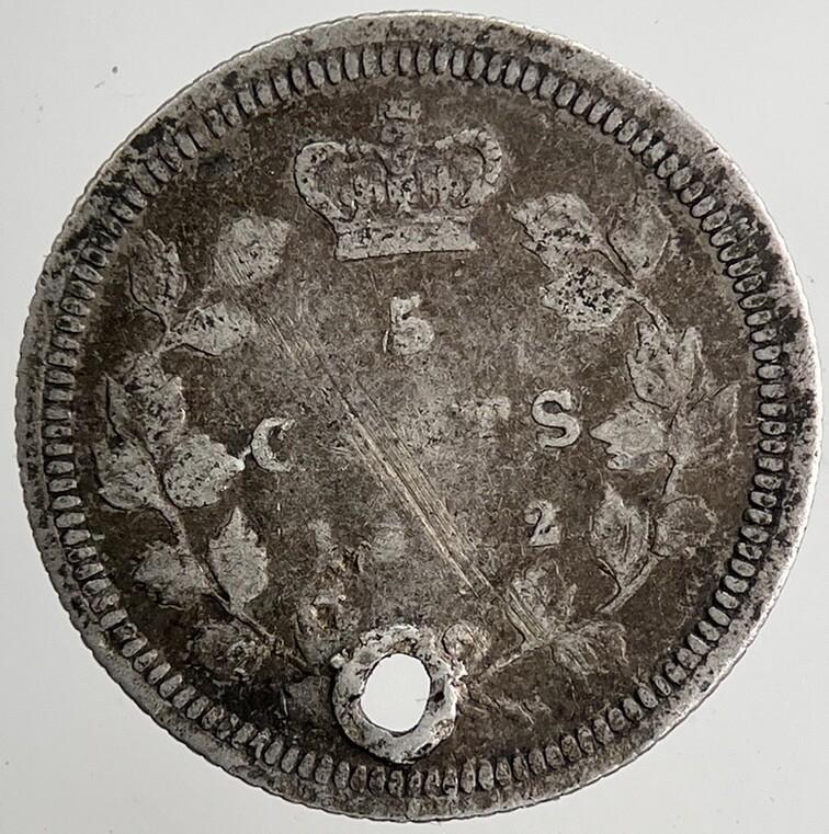 Canada 5 Cents Silver Coin | Collectable Grade | a9695