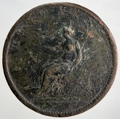 1806 George III Half-Penny | British Coin | Collectable Grade | a1803