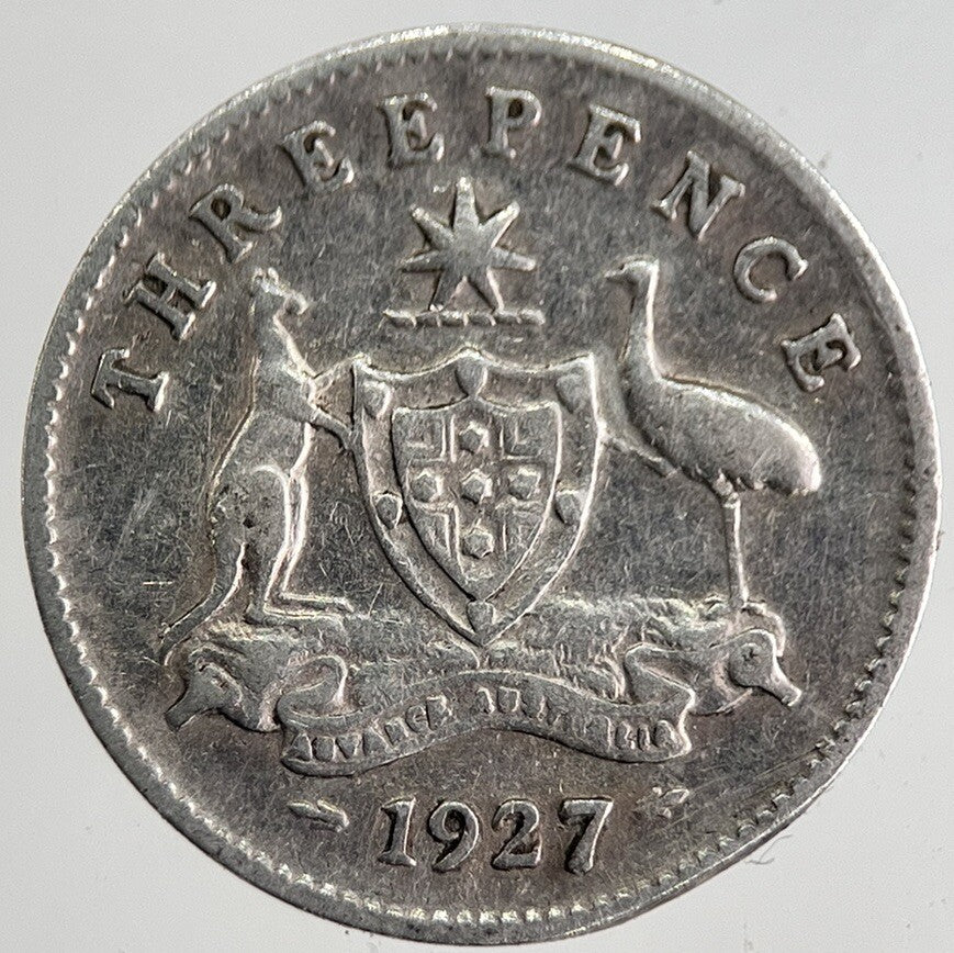1927 Australia Threepence Silver Coin | Collectable Grade