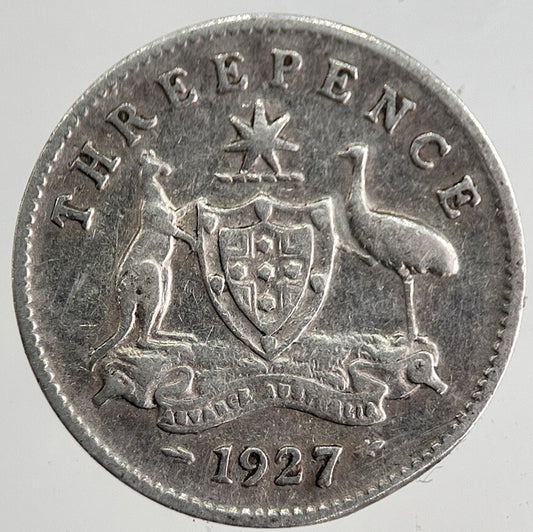 1927 Australia Threepence Silver Coin | Collectable Grade