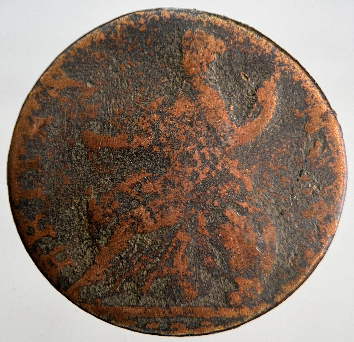 George III Half-Penny | British Coin | Worn Grade | a1810