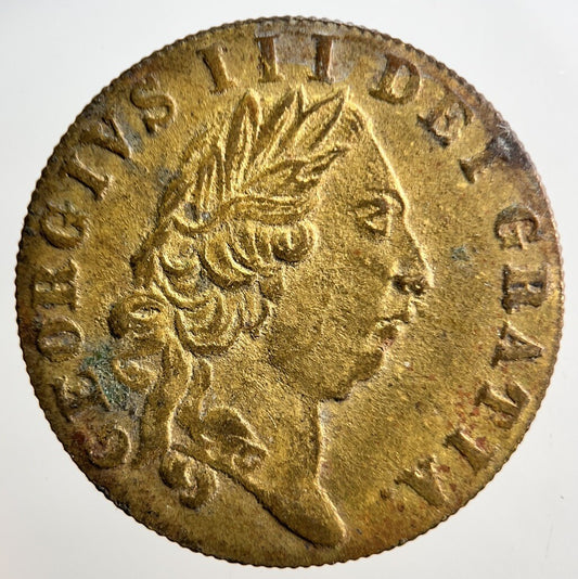 1797 George III British Good Old Days Gaming Token | Collectable Grade