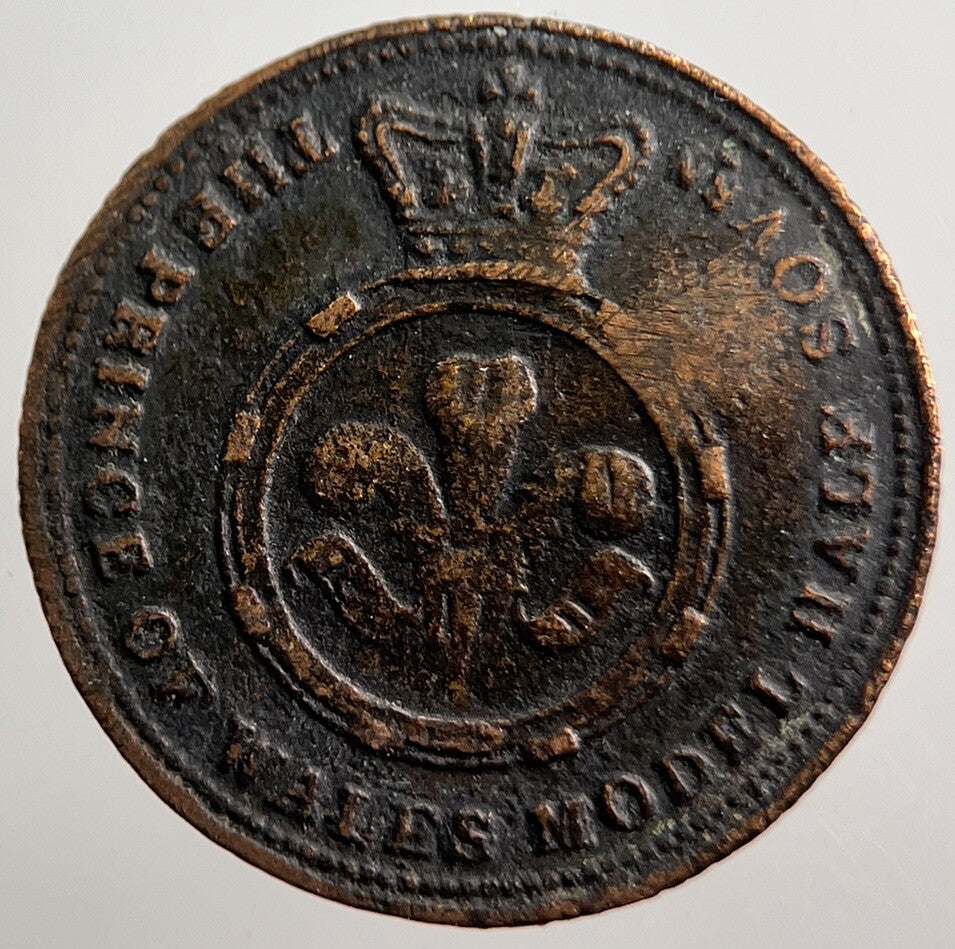 1851 Victoria Prince Of Wales Gaming Token | Collectable Grade | a1452