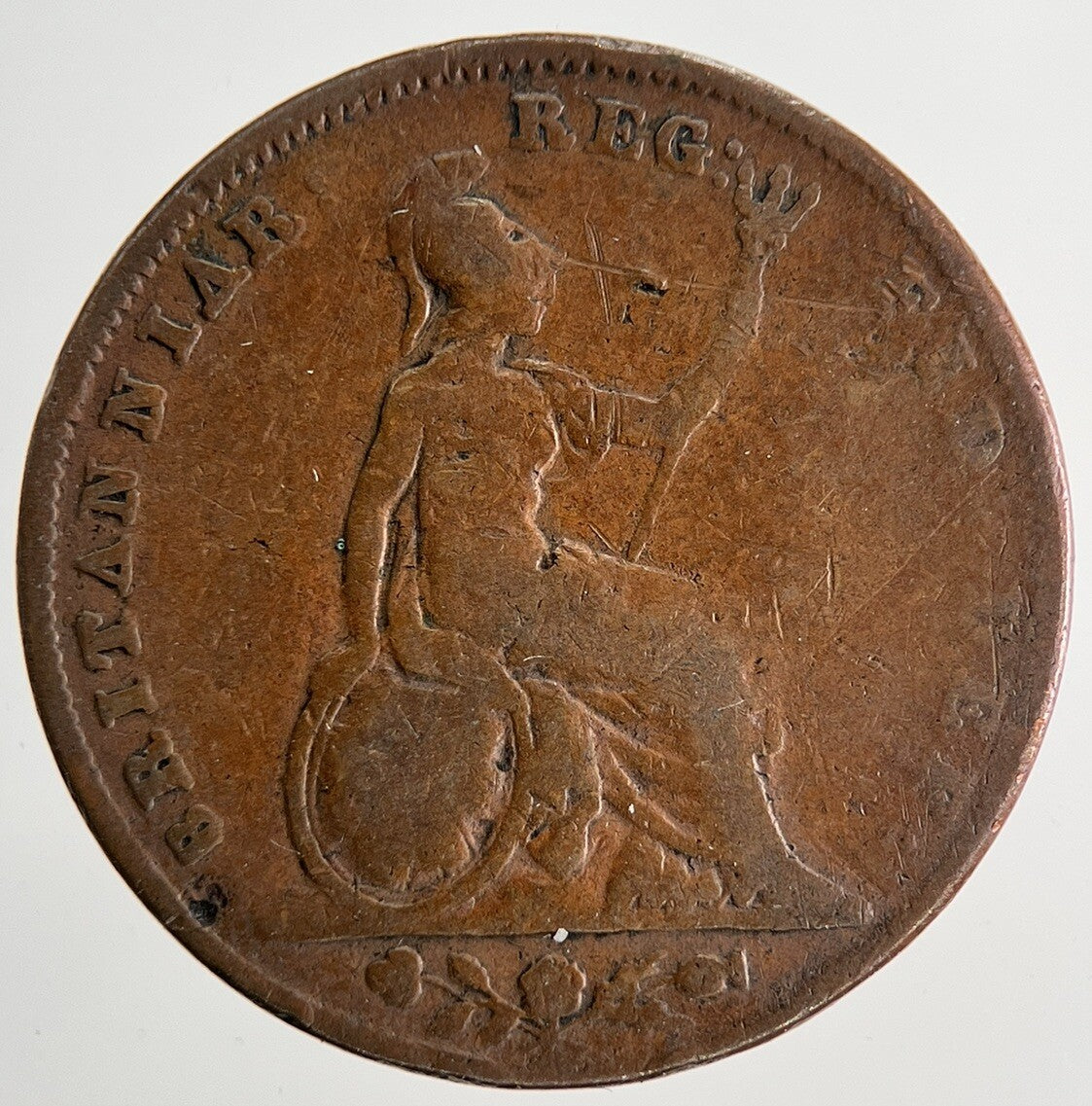 1847 Victoria Farthing Coin | Collectable Grade | a9762