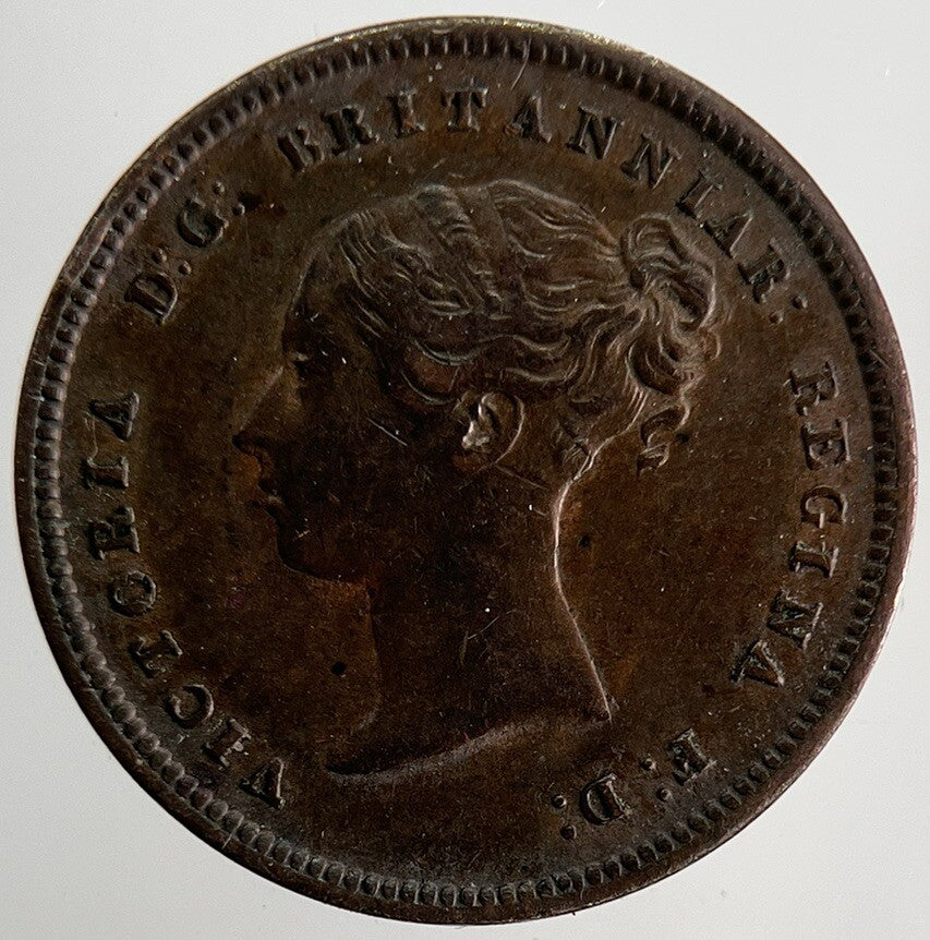1844 Victoria Half Farthing Coin | Very High Grade | a9772