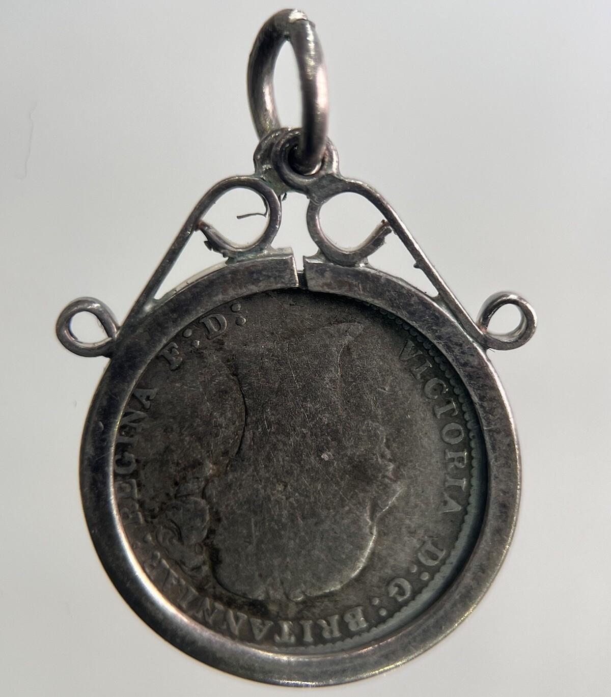 1885 Victoria Threepence Silver Coin | Fair Grade