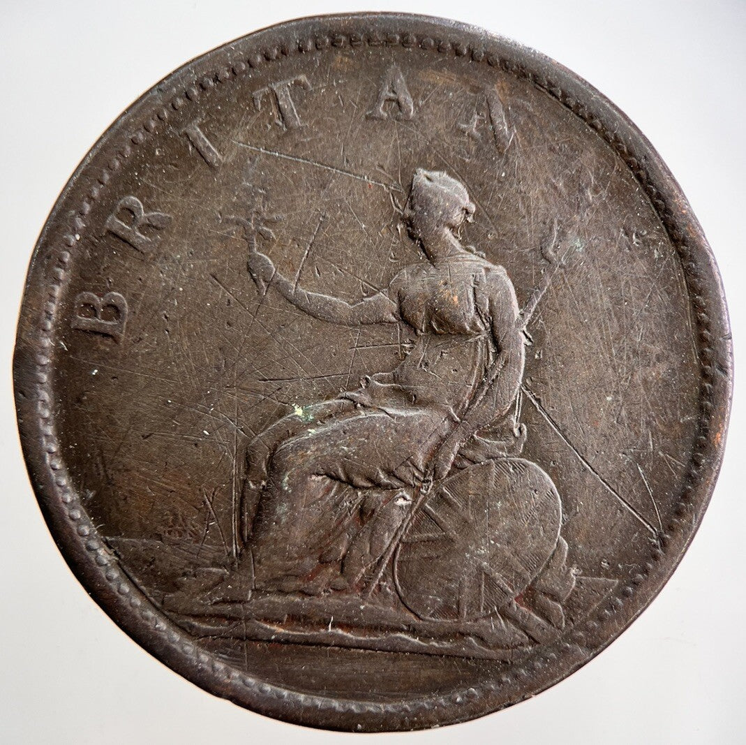 1806 George III 3rd One Penny Coin | Collectable Grade