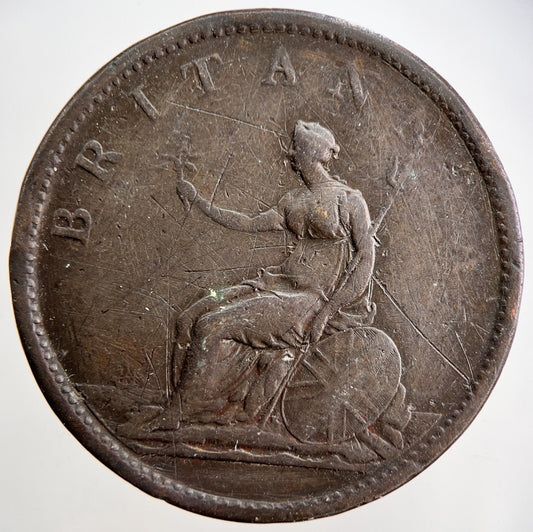 1806 George III 3rd One Penny Coin | Collectable Grade